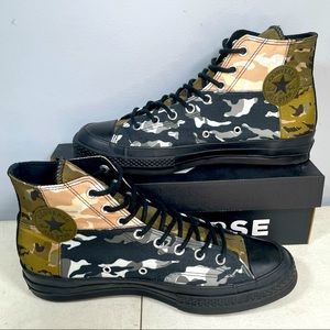 CONVERSE ALL STAR CHUCK 70 HI Block Camo Men’s 10